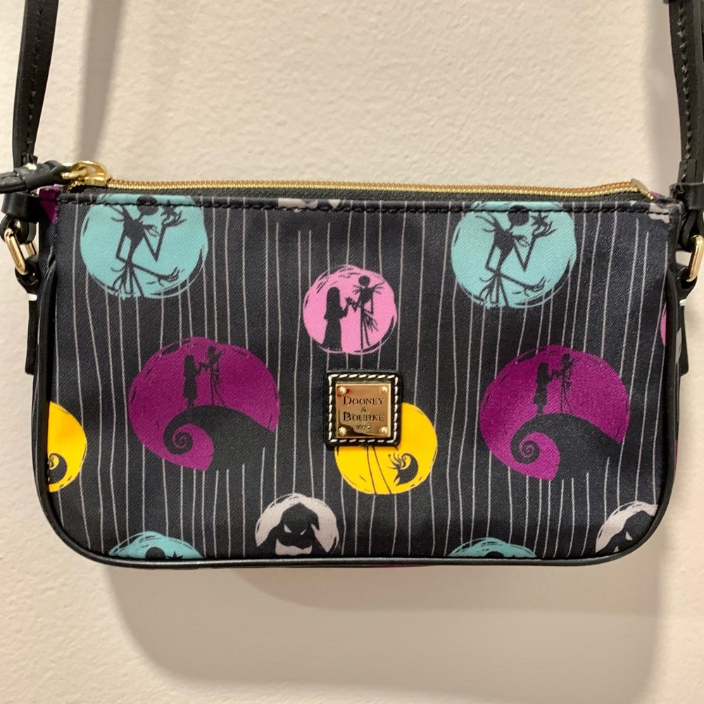 Dooney and Bourke Disney Nightmare Before Christmas Pochette Crossbody Bag
